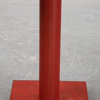 Boris Berlin/Poul Christiansen, a 'Non' table with two chairs by Komplot design for Källmo.