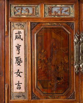 Skåp, Kina, omkring 1900.