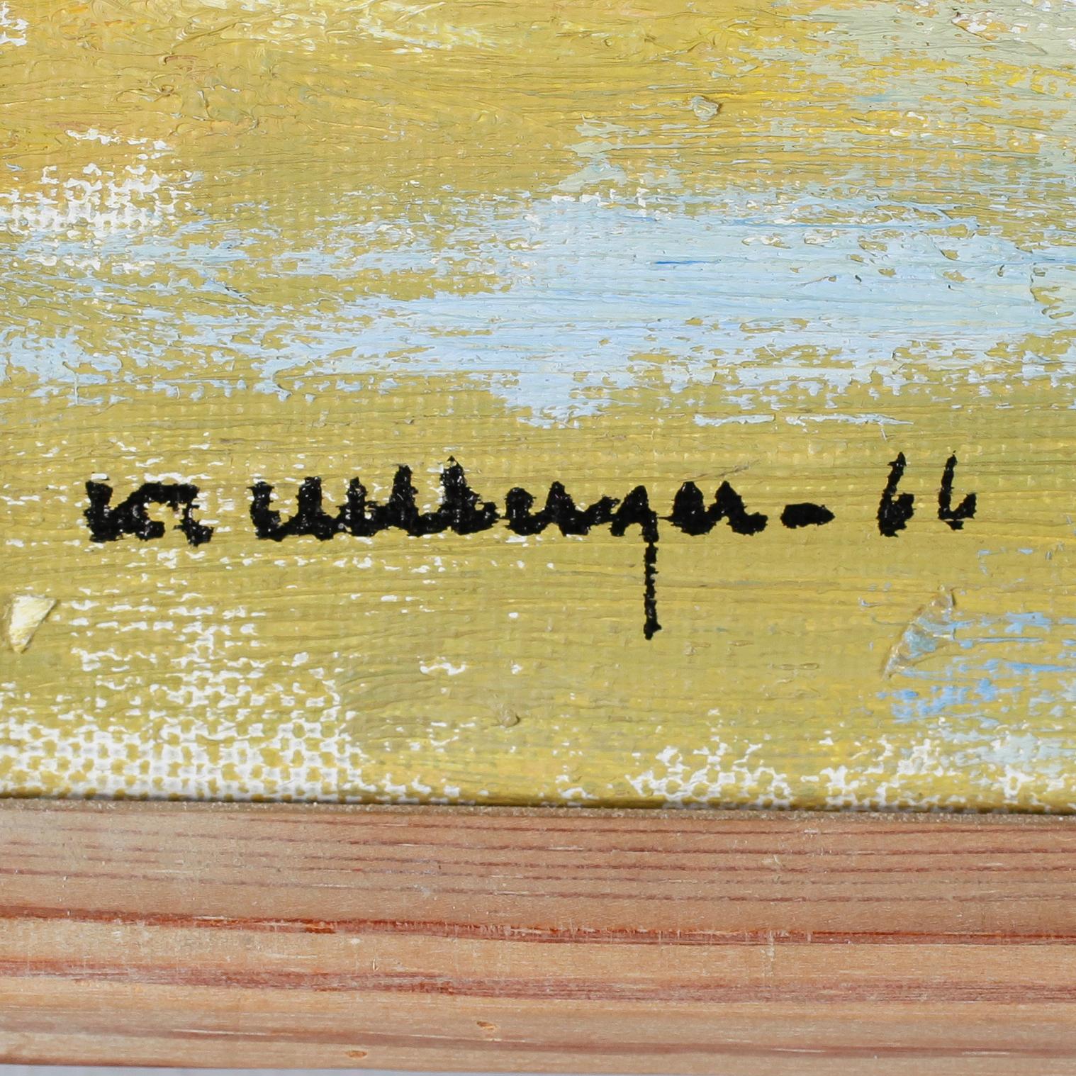 KURT ULLBERGER, olja på duk, signerad  och daterad -66.