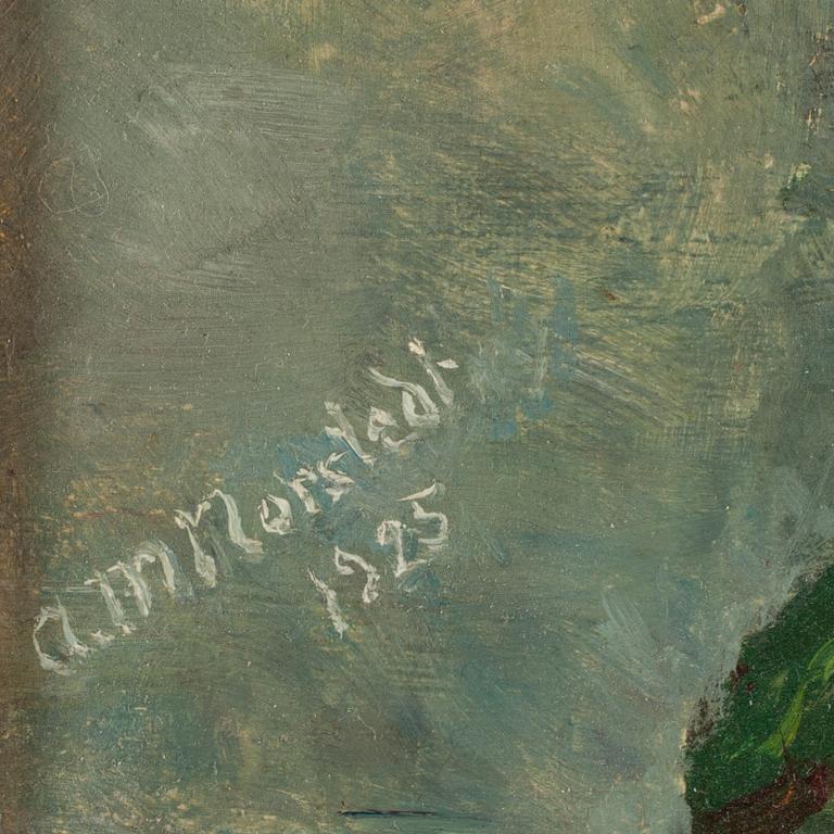 ANNA MUNTHE-NORSTEDT, olja på duk, sign o dat. 1925.