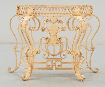KONSOLBORD. gjutjärn, 1800/1900-tal.