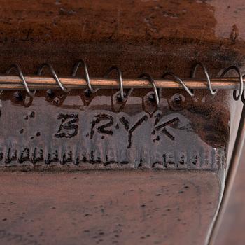 Rut Bryk, relief, stengods signerad BRYK.