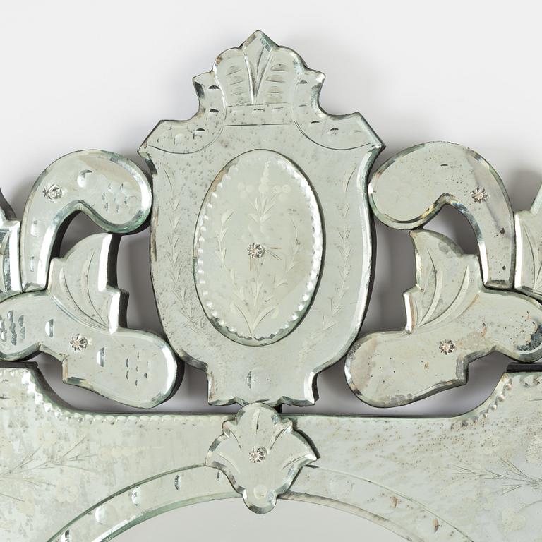 Spegel, venetiansk stil, sent 1900-tal.