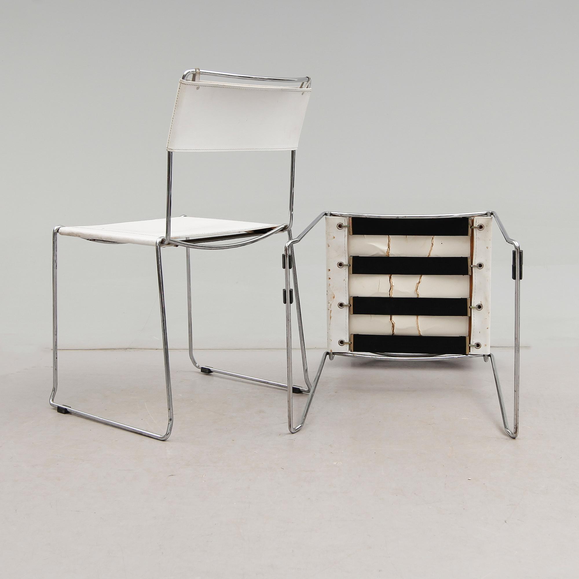 STOLAR, 4 st, Natuzzi, Italien, 1900-talets andra hälft.