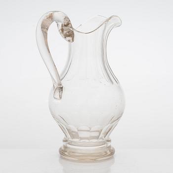 An early 19th century champagne jug from England.