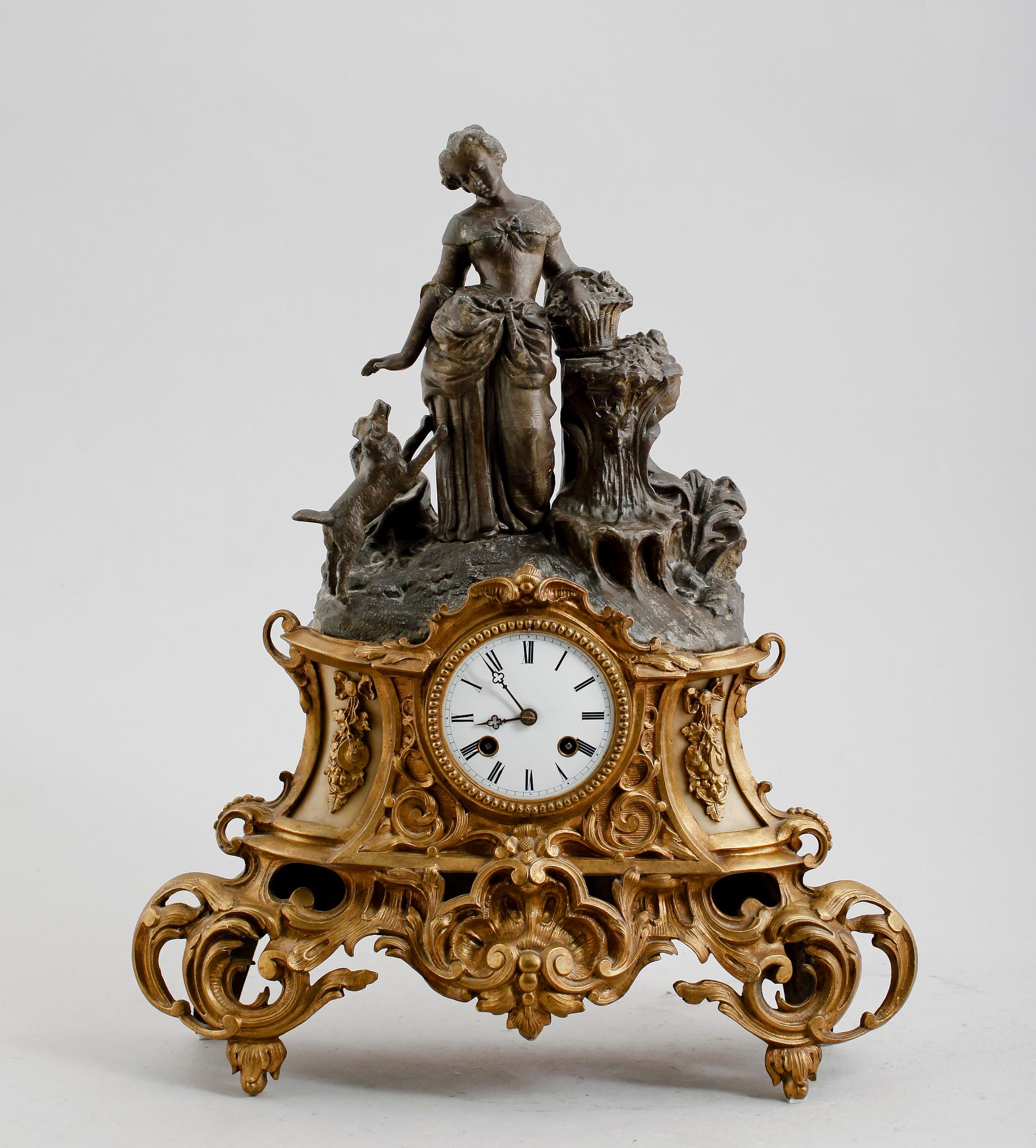 BORDSPENDYL, Japy Fréres, Frankrike, sent 1800-tal.