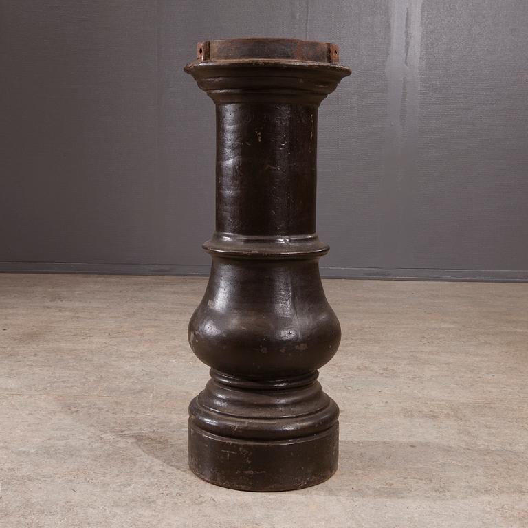 DEL AV PELARE, gjutjärn, 1800-tal.