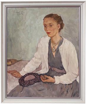 Lotte Laserstein, Portrait of Else Becker.