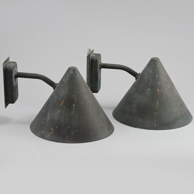 YTTERBELYSNING, 2 st, "Tratten", Hans Agne Jakobsson, Markaryd. 1900-talets andra hälft.