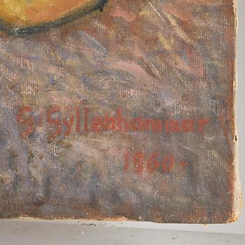 GERHARD GYLLENHAMMAR, oil on canvas, signed and dated 1950.