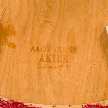 Alvar Aalto, a pair of  'A65' chairs for O.Y. Huonekalu- ja Rakennustyötehdas A.B. early 1940s.