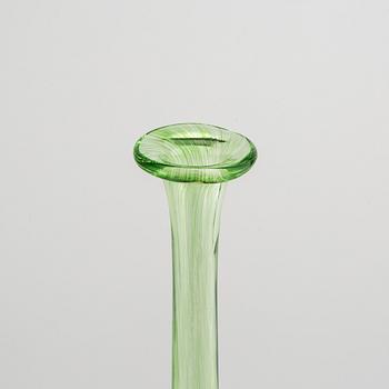 Bertil Vallien/Kjell Engman, a set of six signed glass vases.