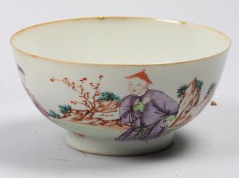 PARTI PORSLIN, 4 delar, 1700-1800-tal.