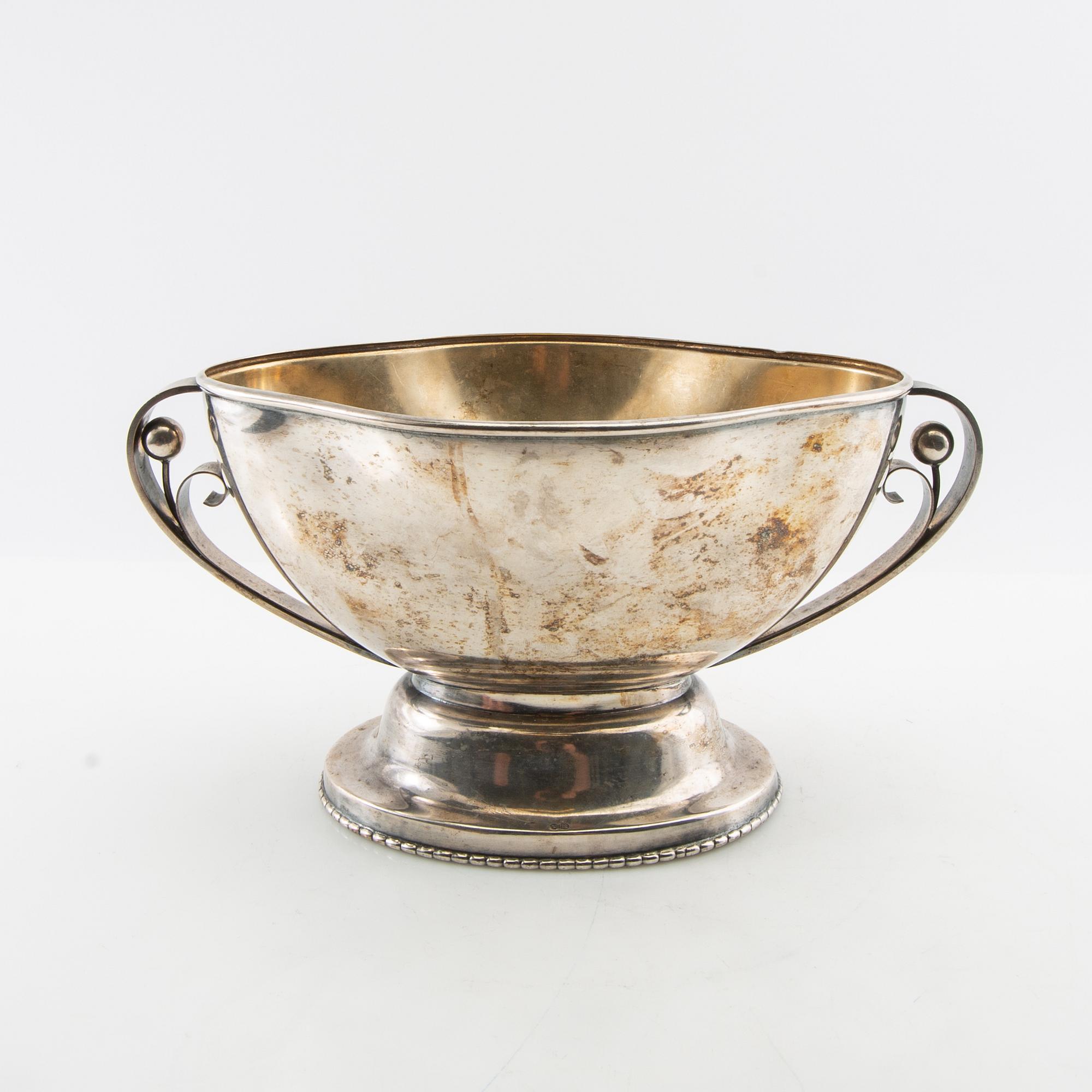 Bowl Denmark silverplate 1930s/40s.
