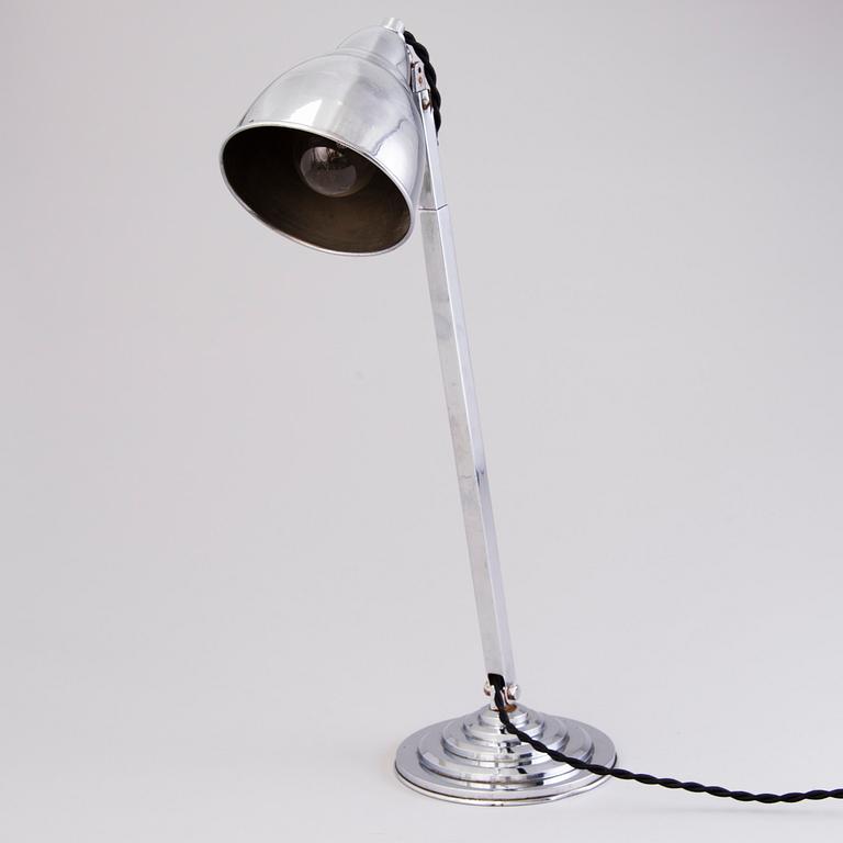 A 1930's French table lamp.