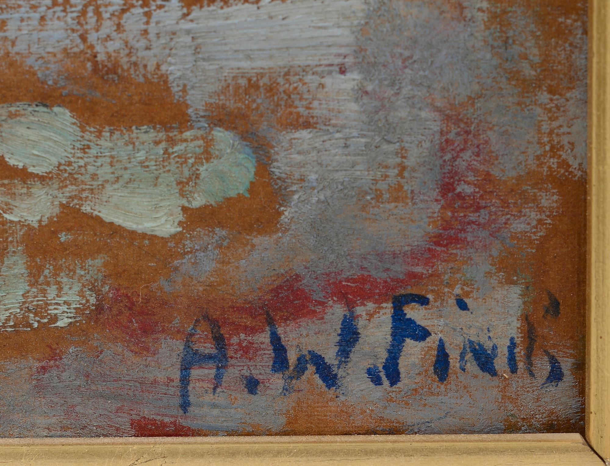 Alfred William Finch, HAREMSBILD.