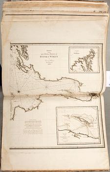 Gustaf af Klint, book, "Sweden's Maritime Atlas", 1797-1815.