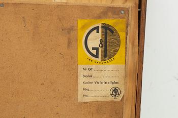 Spegel, Glas & Trä, Hovmantorp, 1900-talets andra hälft.