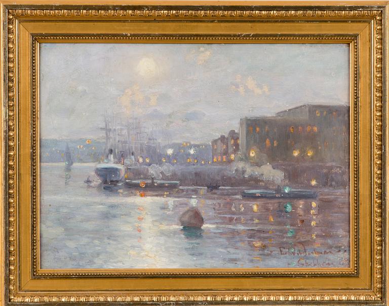 EDVARD WESTMAN, STOCKHOLM BY NIGHT.