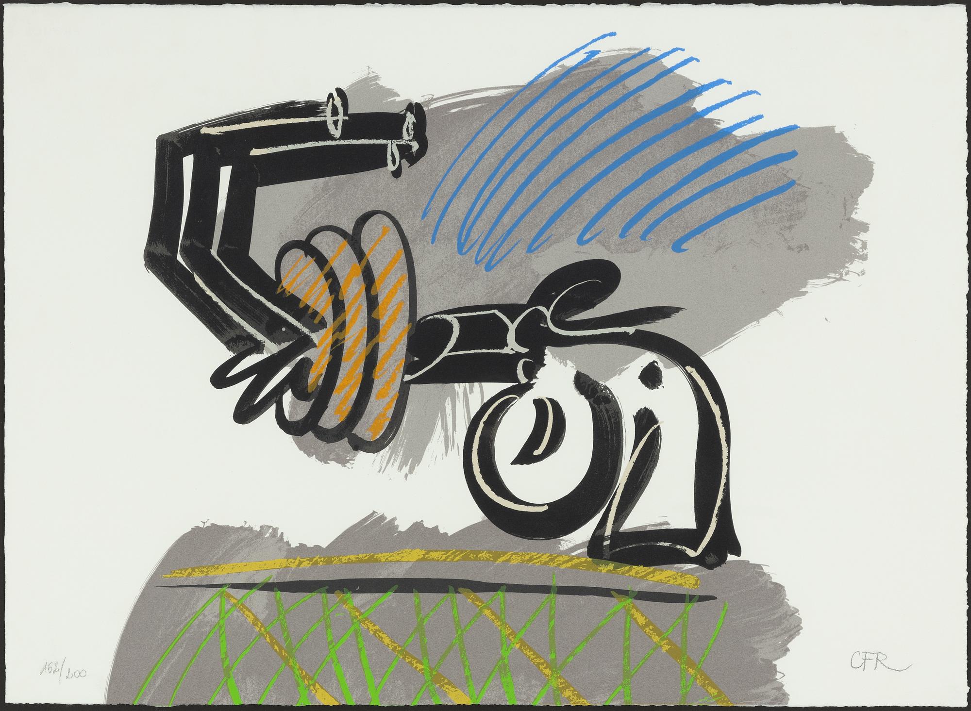 Carl Fredrik Reuterswärd, "Non-violence".