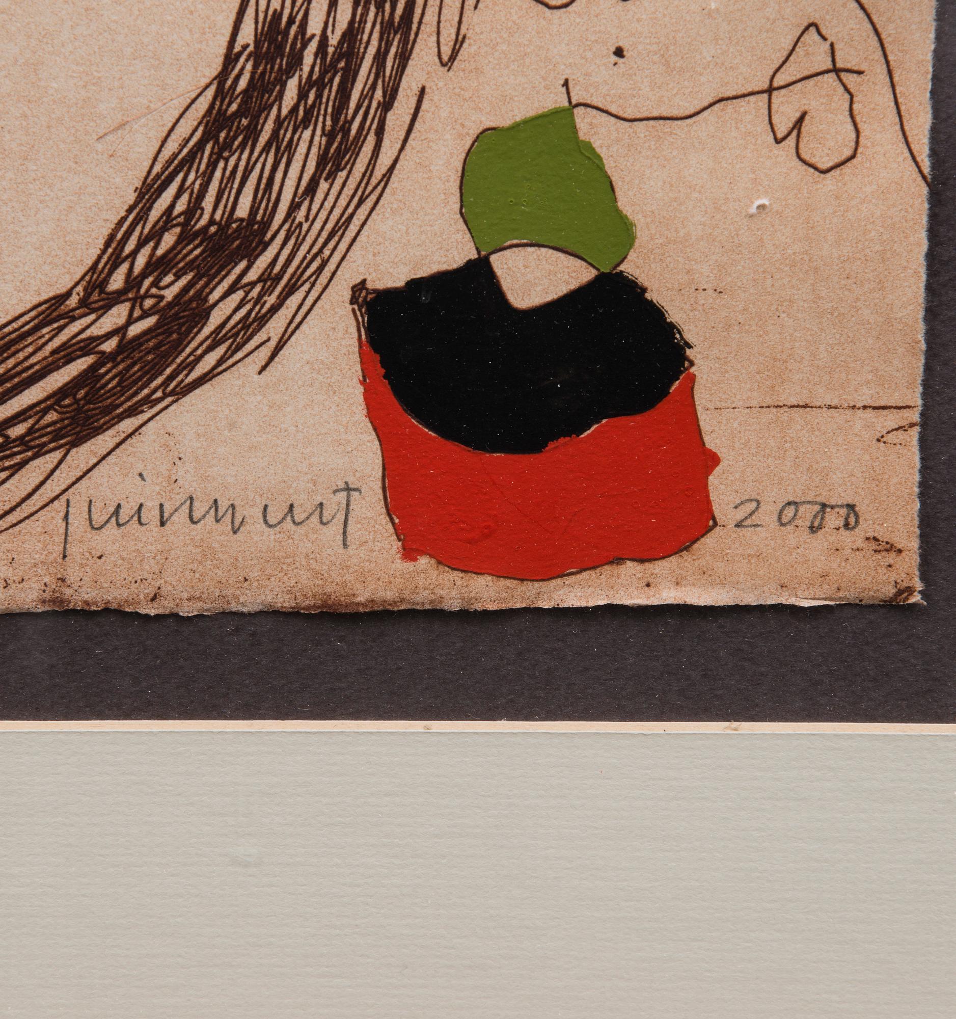 JOSEP GUINOVART, akvatint och carborundum, signerad, daterad 2000 och numrerad 82/100.