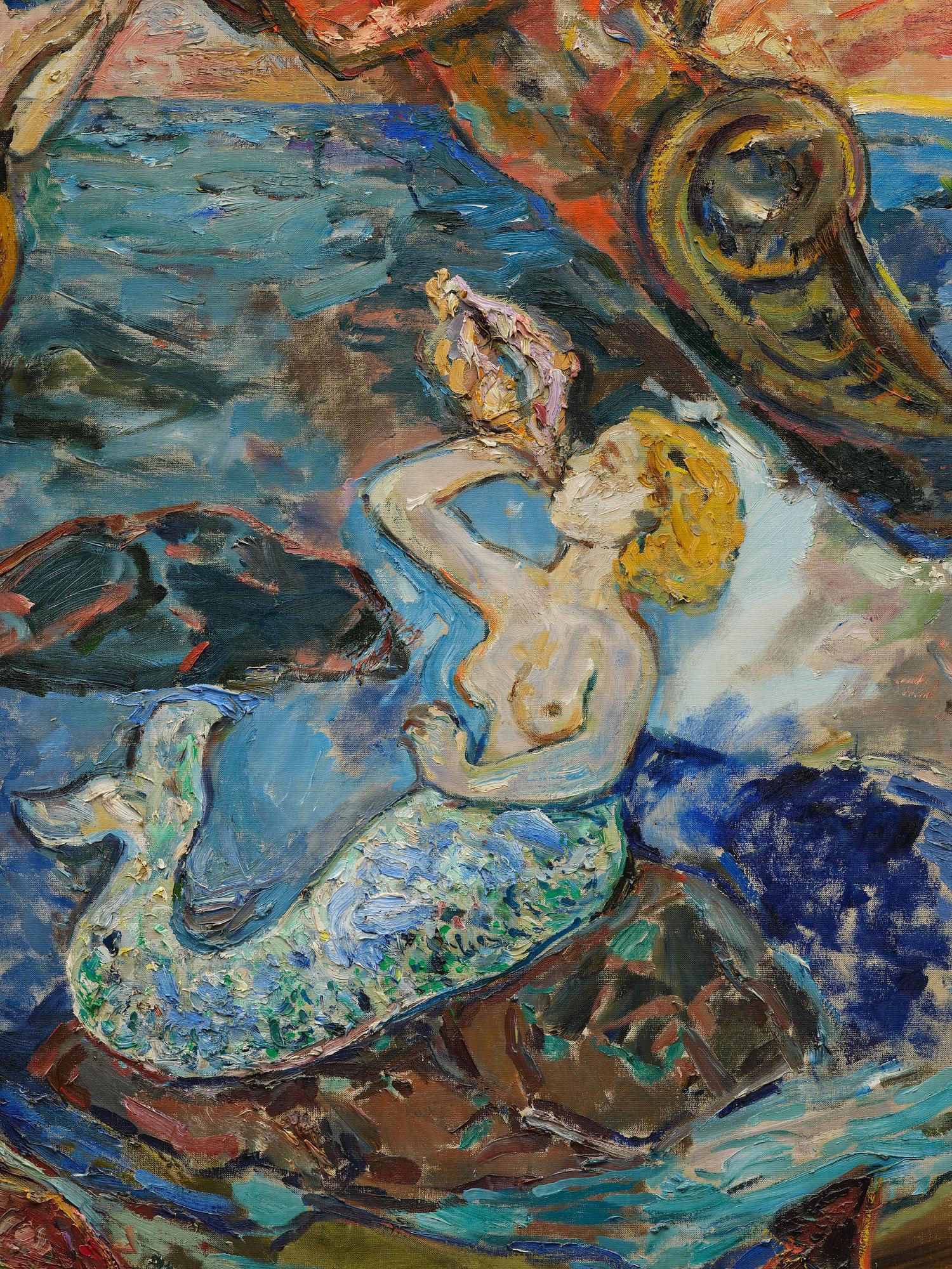 Albin Amelin, Allegorical female figures.