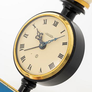 Jaeger, "Rue De La Paix", desk clock, 28 cm.