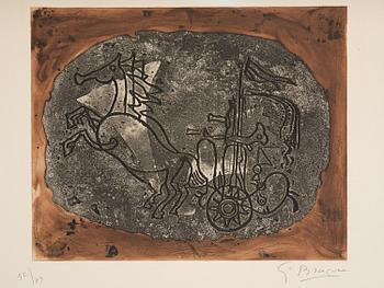 848. Georges Braque, "Char noir".