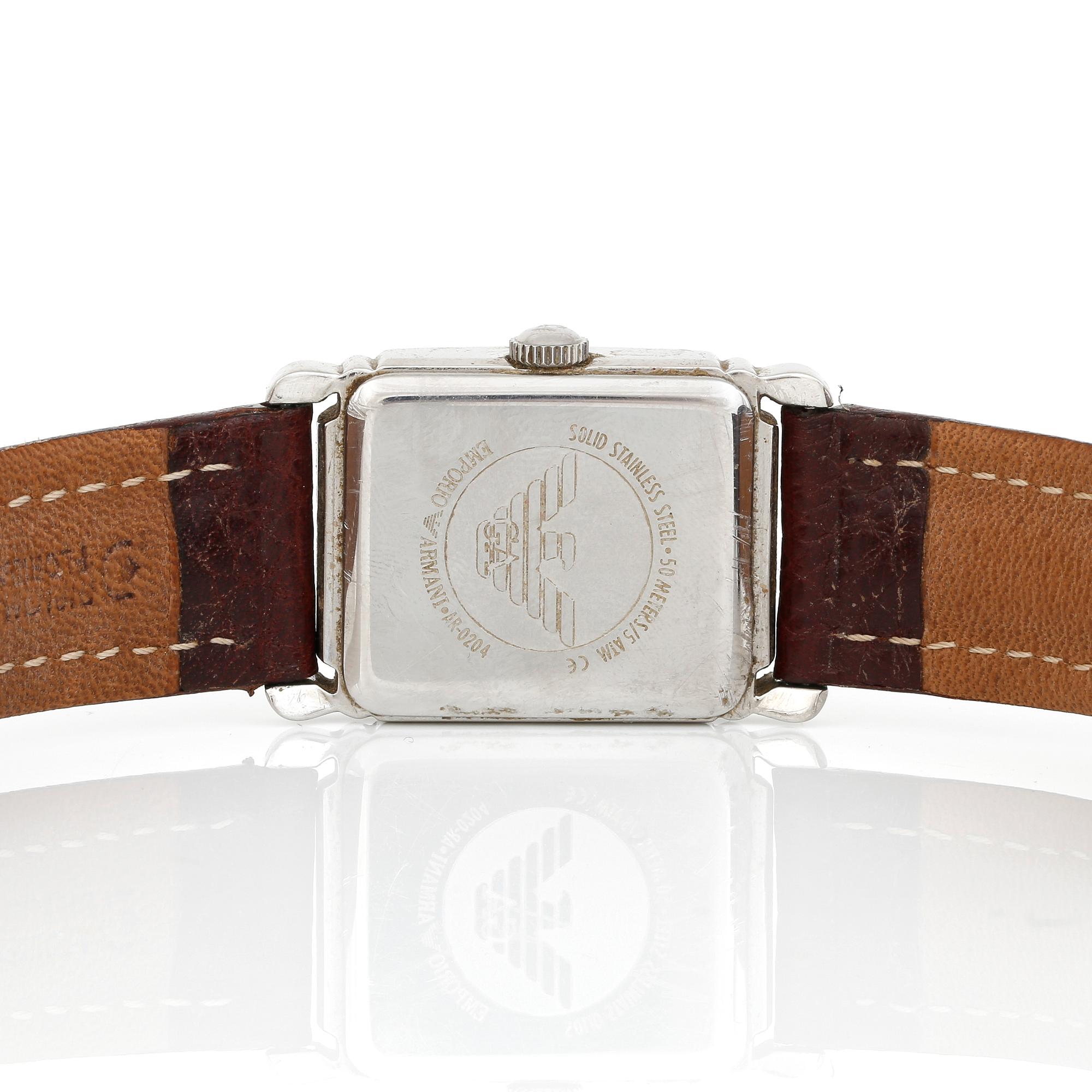 ARMBANDSUR, stål, Emporio Armani ARO204, 1900-talets andra hälft.