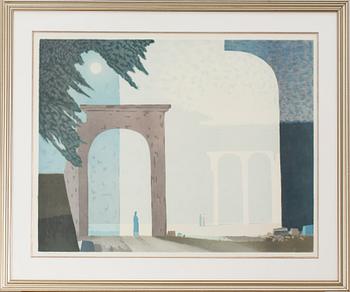 SVEN JONSON, färglitografi, stämpelsignerad och numrerad 146/390.