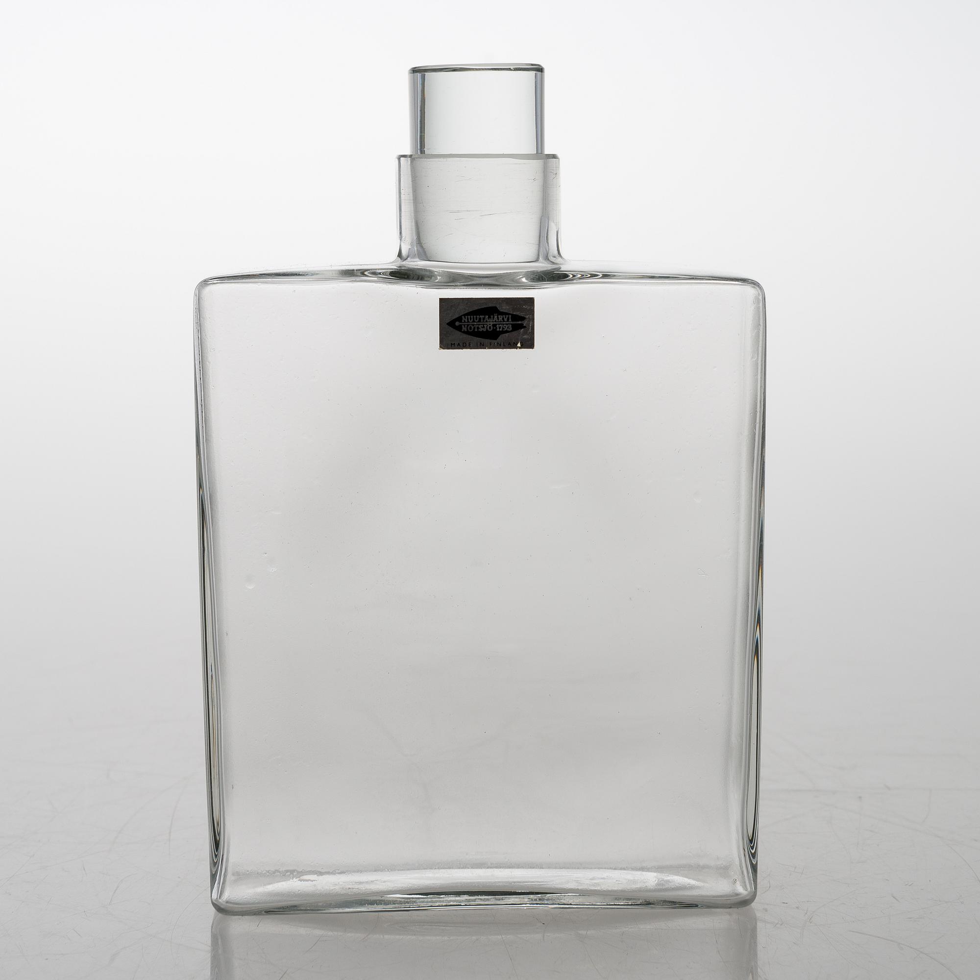 KAJ FRANCK, A LIQUOR BOX, 'Napakymppi' (Bull's-eye) for Nuutajärvi 1961-1968.
