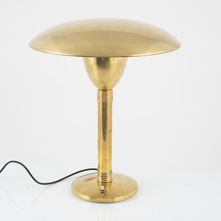 Gaetano Sciolari, a brass table lamp, Italy, second half of the 20th Century.