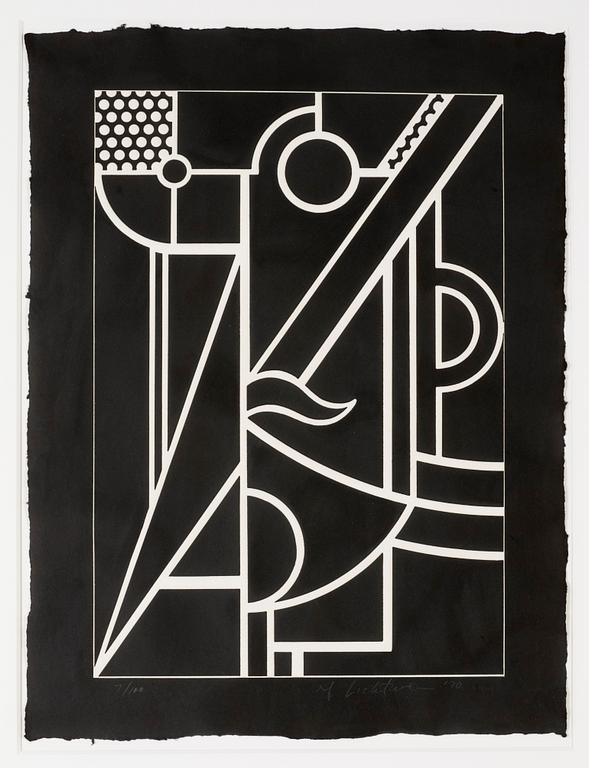 Roy Lichtenstein, "Modern Head #3".