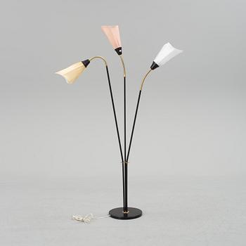 A 1960s floor lamp.