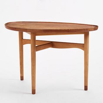 Finn Juhl, an "Eye" coffee table model "FJ 4850", cabinetmaker Carl Brørup, Denmark, 1940s-50s.