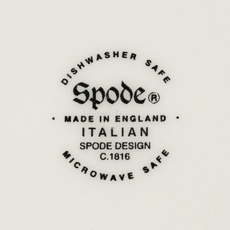 A 42-piece 'Spode's Italian' dinner service, England, mid-20th century - 21st century.