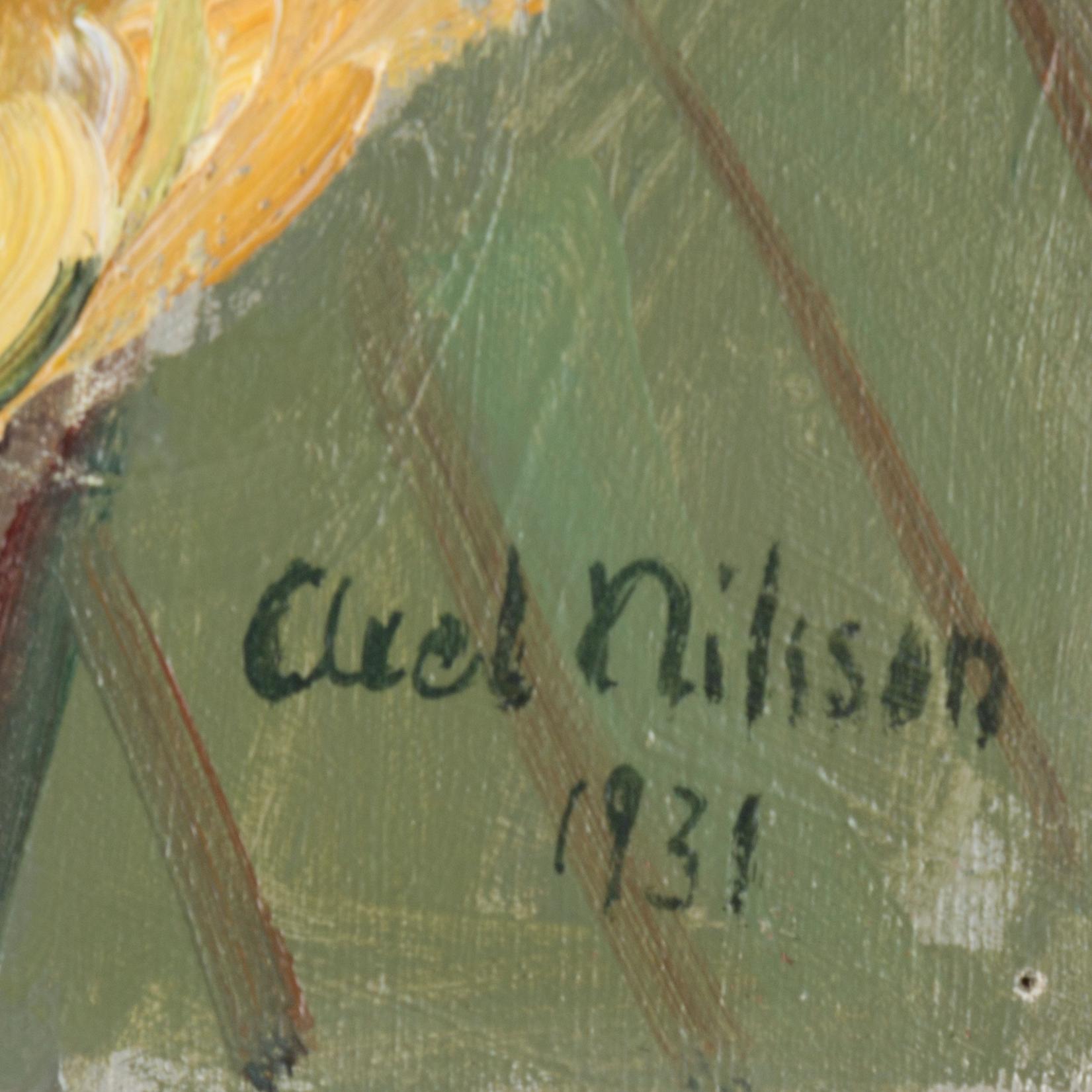 AXEL NILSSON, olja på duk, signerad och daterad 1931.