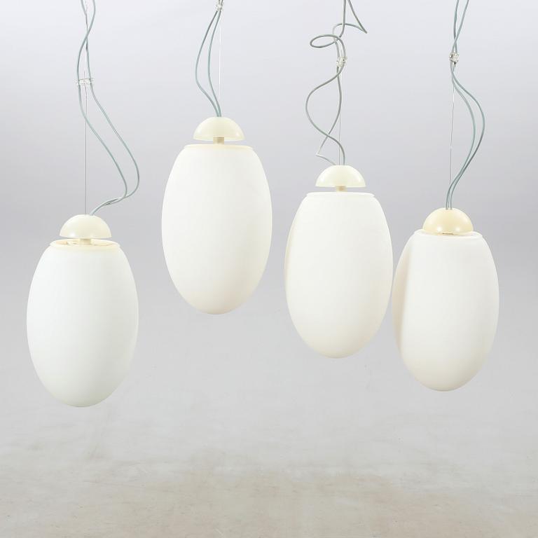 Achille Castiglioni, taklampor 4 st "Brera" för Flos 2000-tal.