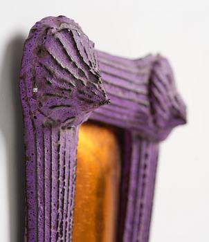 Mårten Medbo, väggskulptur/spegel, Konstfack, Stockholm, 1992.