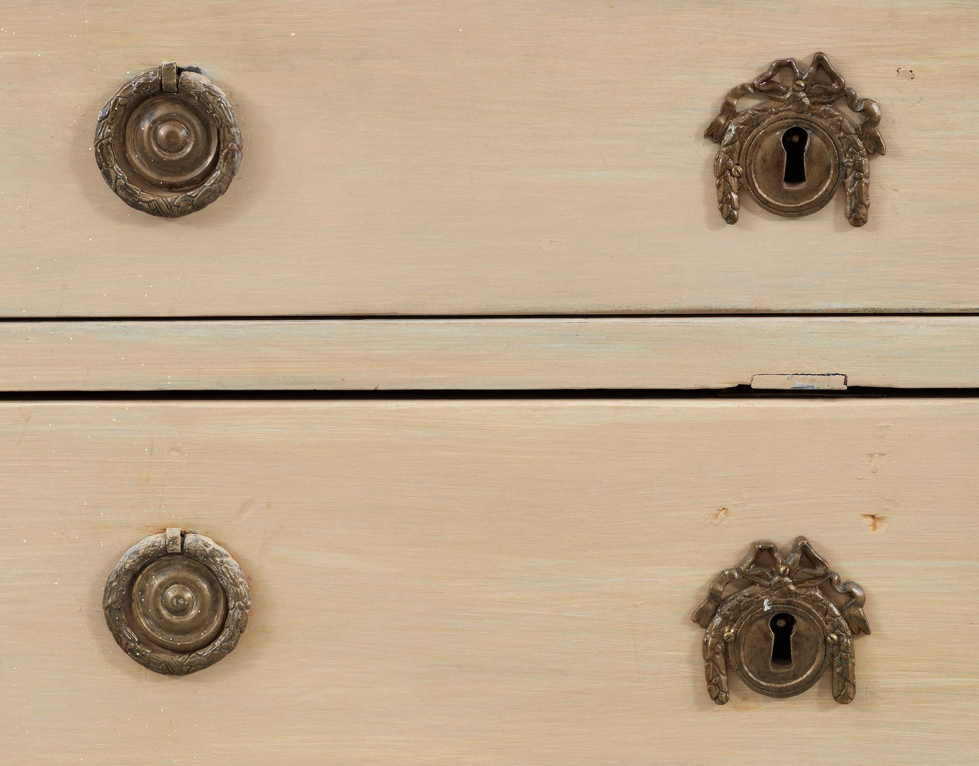 BYRÅ. Gustavianskt provinsarbete, 1700-talets slut.