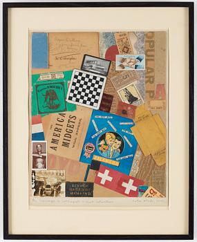 Peter Blake, "An Homage to Collagists - Kurt Schwitters".