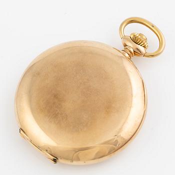 Central, pocket watch, hunter, 50 mm.