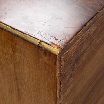 Skrivbord, Stockholmsarbete,  Carl Diedric Ficks art, sent 1700-tal, Sengustavianskt.