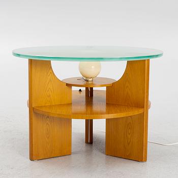 Bo Notini, likely, coffee table, Glössner & Co, Swedish Modern, 1940s.