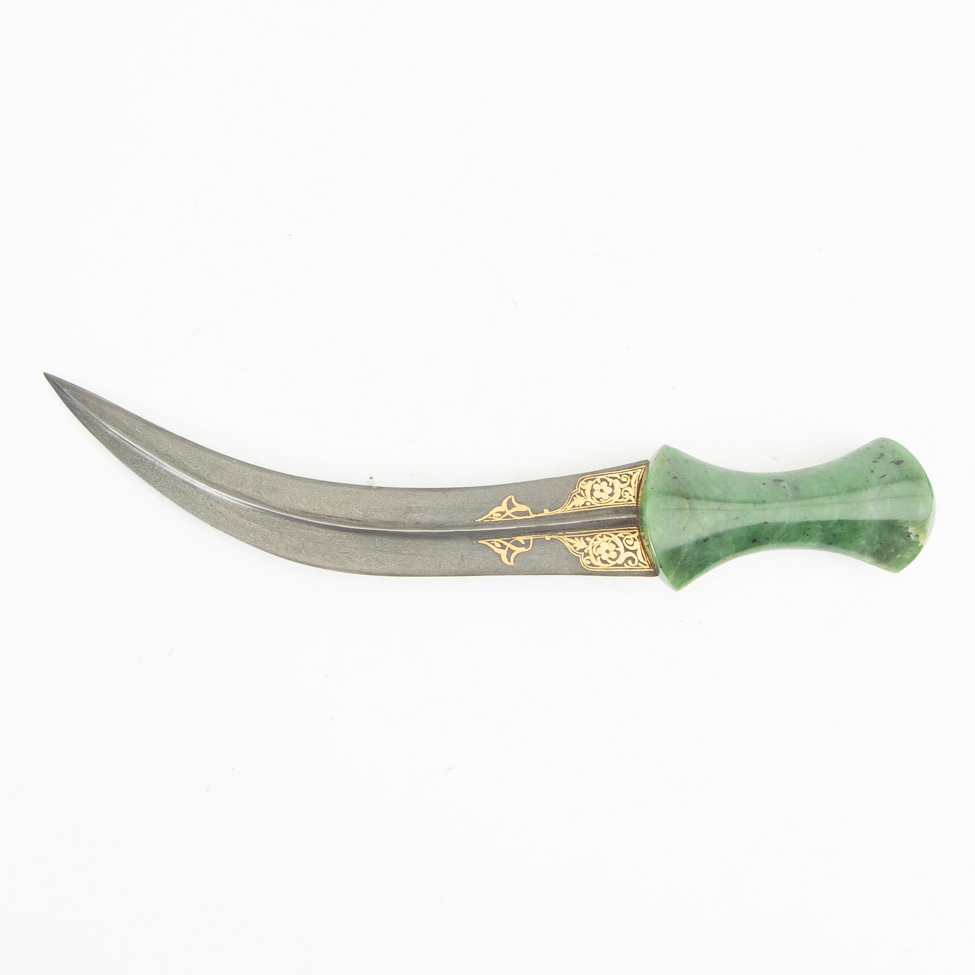 Khanjar, dagger, indopersian for the ottoman market, turn of the Century 1900.