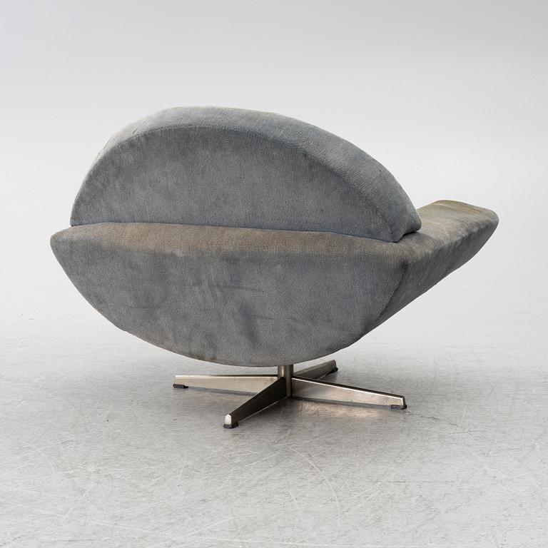 Johannes Andersen, a 'Capri' sofa and armchair, Trensum, 1960's.