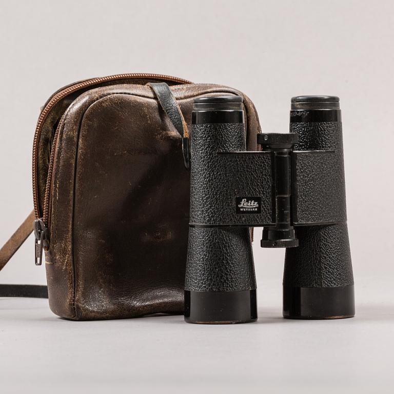 BINOCULAR, Leitz Wetzlar 10x40.