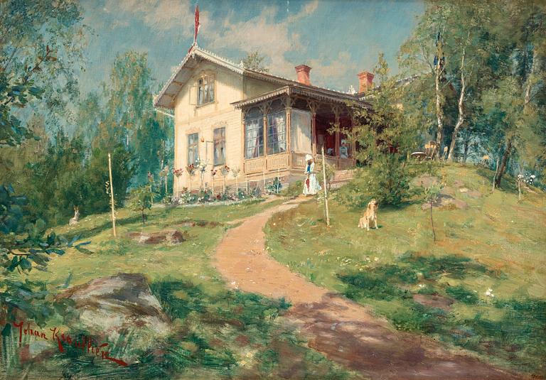 Johan Krouthén, "Villa Björkbacken".