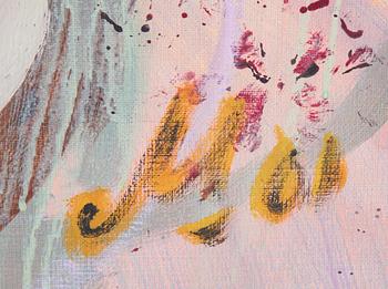 Magnus Dahlbäck, olja på duk, signerad.