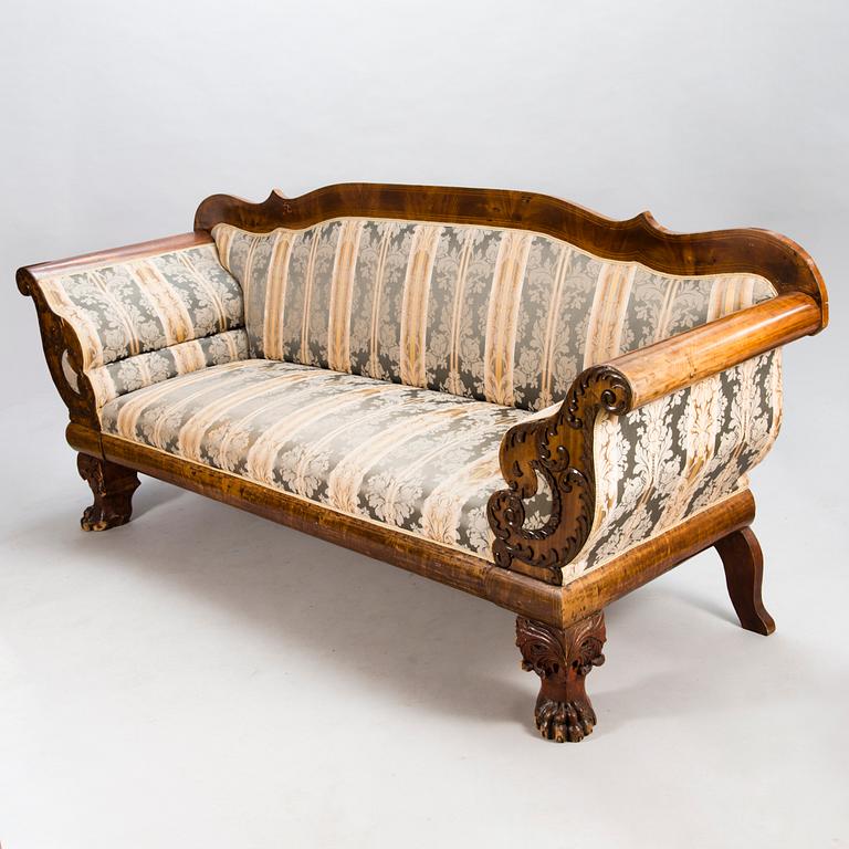 A 19th Century sofa.